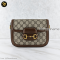 Gucci Horsebit 1955 GG Supreme Canvas Mini Bag Beige Ebony