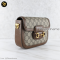 Gucci Horsebit 1955 GG Supreme Canvas Mini Bag Beige Ebony