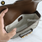 Gucci Horsebit 1955 GG Supreme Canvas Mini Bag Beige Ebony
