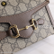 Like new Gucci Horsebit 1955 Mini Bag Canvas