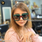 Gucci Multicolor Gradient GG0102S Pop Glitter Iconic Oversize Square Sunglasses