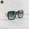 Gucci Multicolor Gradient GG0102S Pop Glitter Iconic Oversize Square Sunglasses