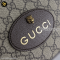 Unused Gucci Neo Vintage GG Supreme Canvas Messenger Bag Beige 476466