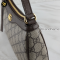 Gucci Ophidia embellished textured leather-trimmed printed coated-canvas shoulder bag