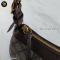 Gucci Ophidia embellished textured leather-trimmed printed coated-canvas shoulder bag