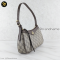 Gucci Ophidia embellished textured leather-trimmed printed coated-canvas shoulder bag