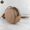 Gucci Soho 747779 Shoulder Bag Leather Beige Women's