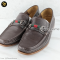 Gucci Bit loafer 154021 cowhide calf sherry line slip-on Calf
