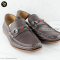 Gucci Bit loafer 154021 cowhide calf sherry line slip-on Calf
