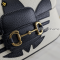 Gucci x Adidas Horsebit 1955 Leather East West shoulder bag Calf