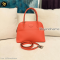 Hermes Bolide Rose Jaipur Epsom