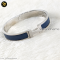 Hermes	Clic HH bracelet T6 bleu de Biarritz mat	Steel