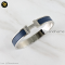 Hermes	Clic HH bracelet T6 bleu de Biarritz mat	Steel