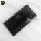 Hermes Ebene Crocodile Bearn Bifold Wallet Palladium Hardwareบแรนด์เนมมือสอง