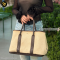 Hermes Garden Party 36 tote bag Canvas Clemence