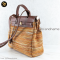 Hermes Vibrato Herbag 31 Leather Orange Multicolor	แบรนด์เนมมือสอง