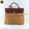 Hermes Vibrato Herbag 31 Leather Orange Multicolor	แบรนด์เนมมือสอง