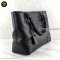 Loewe  Amazona Anagram Tote Bag Handbag Leather Black