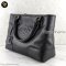 Loewe  Amazona Anagram Tote Bag Handbag Leather Black