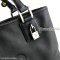 Loewe  Amazona Anagram Tote Bag Handbag Leather Black