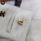 Used Once Hermes Earrings h pop GHW