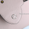Louis Vuitton Capucines BB handbag in pink grained leather แบรนด์เนมมือสอง
