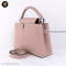 Louis Vuitton Capucines BB handbag in pink grained leather แบรนด์เนมมือสอง
