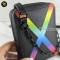 Louis Vuitton Danube Messenger M30332 Noir Taiga Rainbow - Shoulder Bag Taiga