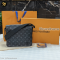 Louis Vuitton District pm Canvas Monogram Eclip แบรนด์เนมมือสอง