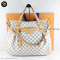 Louis Vuitton	Evora MM Damier Azur แบรนด์เนมมือสอง