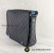 Louis Vuitton Graphite Damier & Blue-Strap 'District' Messenger Bag N42420