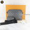 Louis Vuitton Monogram Shadow Duo Messenger Shoulder Bag แบรนด์เนมมือสอง