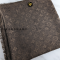 Louis Vuitton Monogram Shawl soft silk-and-wool น้ำตาลเข้ม