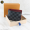 Louis Vuitton	Multiple wallet damier graphite canvas