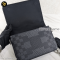 Louis Vuitton N50013 Damier Graphite 3D Canvas Studio Messenger