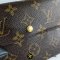 Louis Vuitton Porte etui trifold monogram wallet