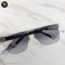 Louis Vuitton Possession Z0267U Silver Black Metal Pilot Sunglasses Damier
