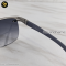 Louis Vuitton Possession Z0267U Silver Black Metal Pilot Sunglasses Damier