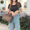 Louis Vuitton Speedy 25 Damier Ebene	Canvas แบรนด์เนมมือสอง 