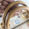 Louis Vuitton Speedy Multicolor White Canvas