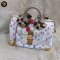 Louis Vuitton Speedy Multicolor White Canvas