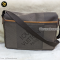 Louis Vuitton Terre Damier Geant Messenger cloth weekend bag