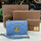 Louis Vuitton Twist MM Shoulder Bag Epi Blue แบรนด์เนมมือสอง