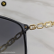 Louis Vuitton Z1911U My LV Chain Two Classique Square Sunglasses แบรนด์เนมมือสองของแท้