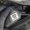 MCM Boston Bag Black Calf Visetos/ดำ แบรนด์เนมมือสอง 