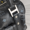 MCM Boston Bag Black Calf Visetos/ดำ แบรนด์เนมมือสอง 