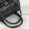 MCM Boston Bag Black Calf Visetos/ดำ แบรนด์เนมมือสอง 