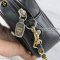 MCM Visetos Monogram Chained Purse Canvas