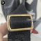 MCM Striped Visetos Stark Backpack Black