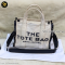 Marc Jacob Tote The Medium Arena Logo Blackwarmsand